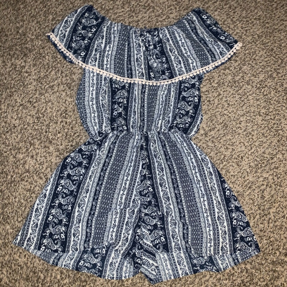 Off-The-Shoulder Romper